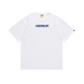 Bathing Shark and ape head print T-Shirt NextBlock