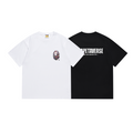 Bathing Shark and ape head print T Shirts NextBlock