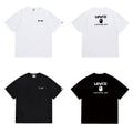 Bathing Shark and ape head print T Shirts NextBlock