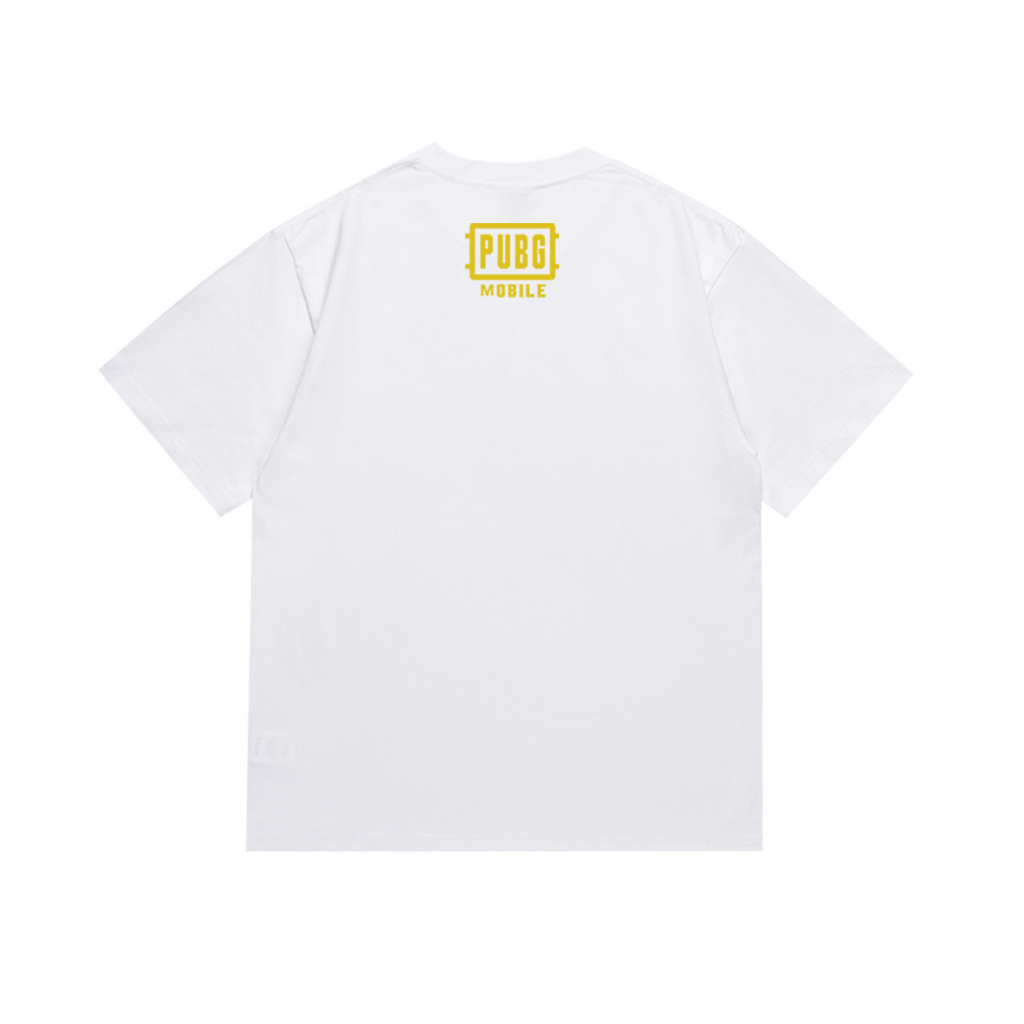 Bathing Shark and ape head print T-Shirt NextBlock