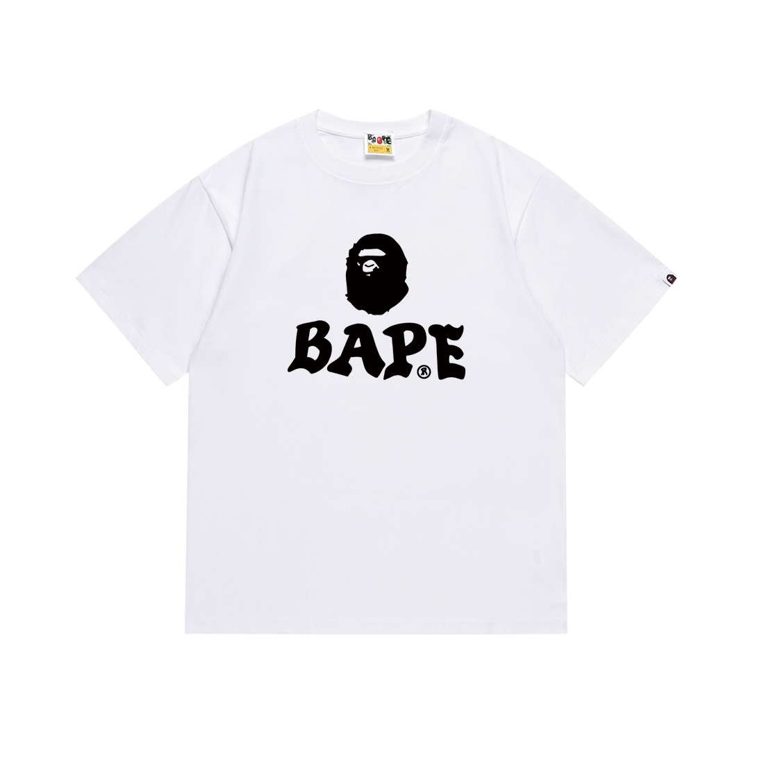 Bathing Shark and ape head print T Shirts NextBlock