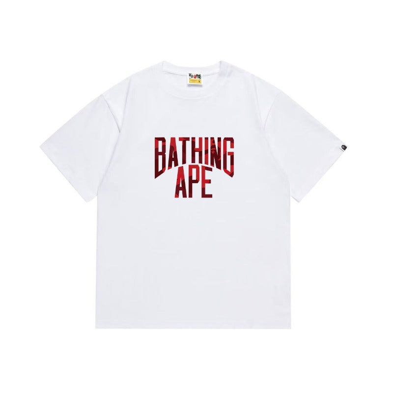 Bathing Shark and ape head print T Shirts NextBlock