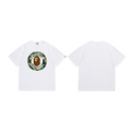 Bathing Shark and ape head print T-Shirt NextBlock