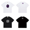 Bathing Shark and ape head print T Shirts NextBlock