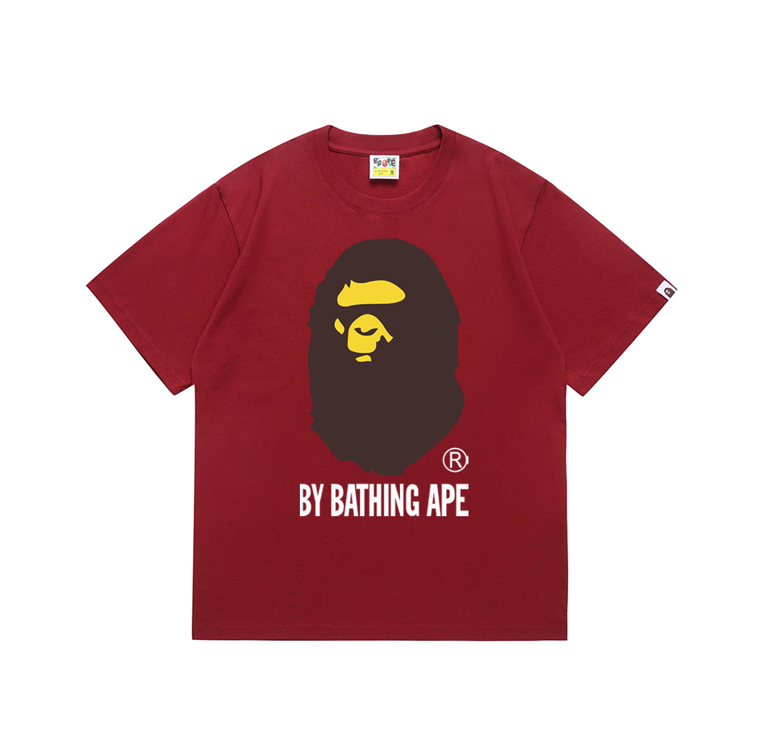Bathing Shark and ape head print T Shirts NextBlock