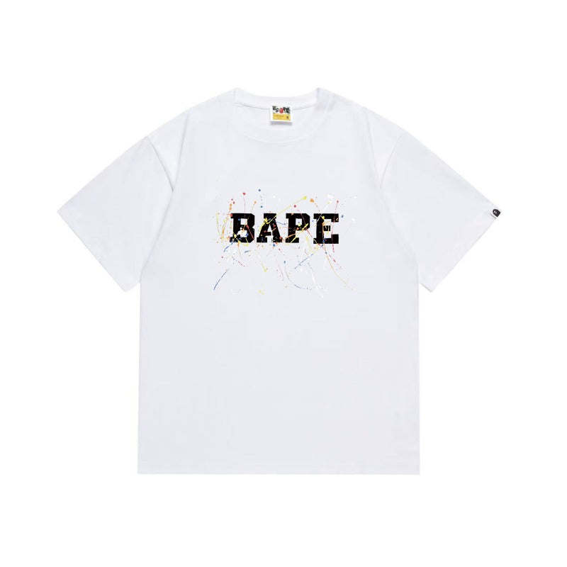 Bathing Shark and ape head print T Shirts NextBlock