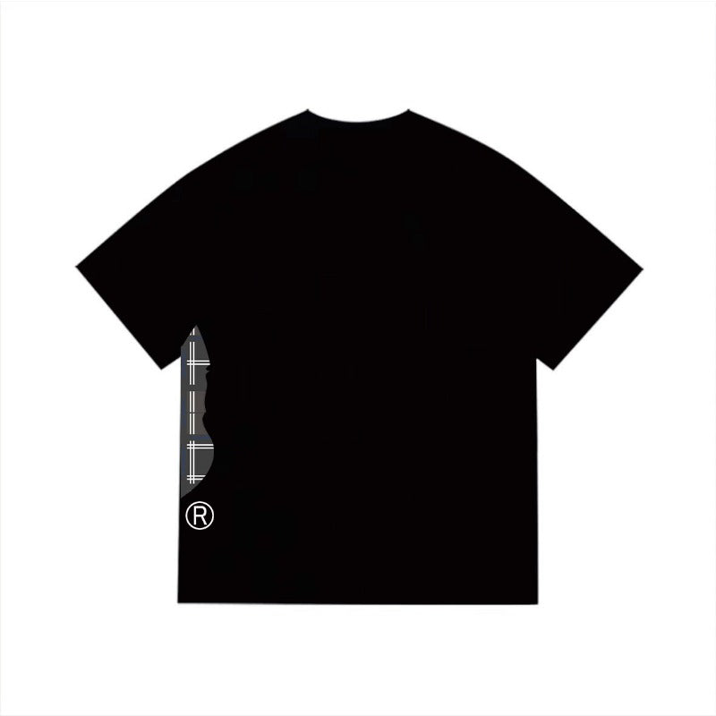 Bathing Shark and ape head print T Shirts NextBlock