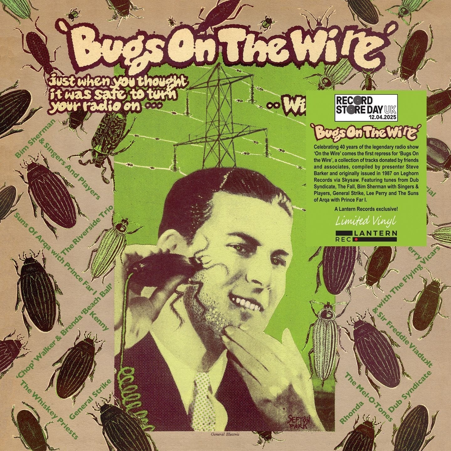 [RSD25] Various Artists - Bugs On The Wire (LP)