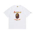 Bathing Shark and ape head print T-Shirt NextBlock