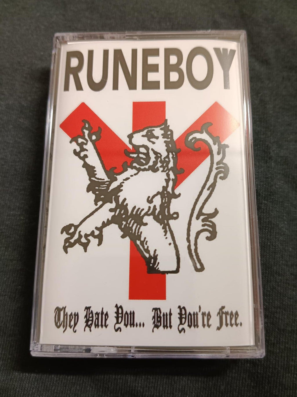 Runeboy - They Hate You ... But You're Free (cassette)