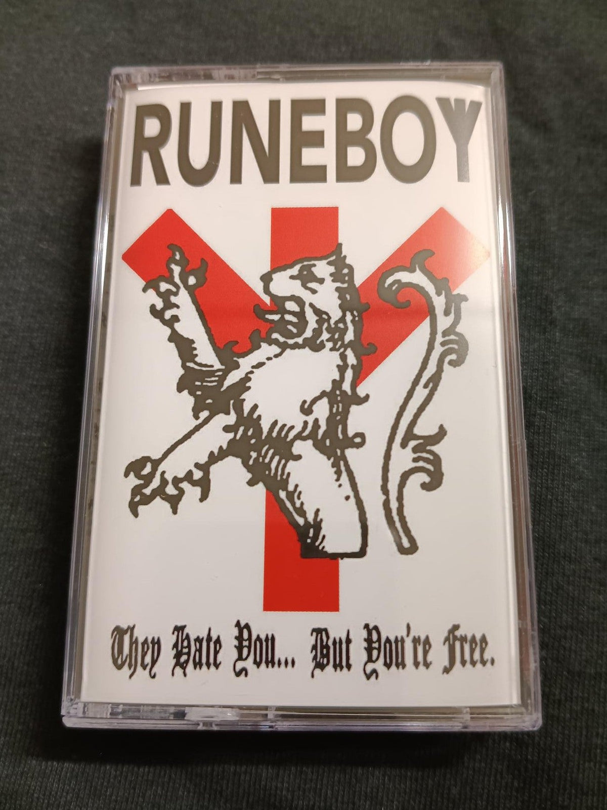 Runeboy - They Hate You ... But You're Free (cassette)