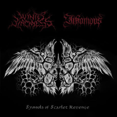 Winter Blackness / Infamous - Symbols Of Scarlet Revenge 7"