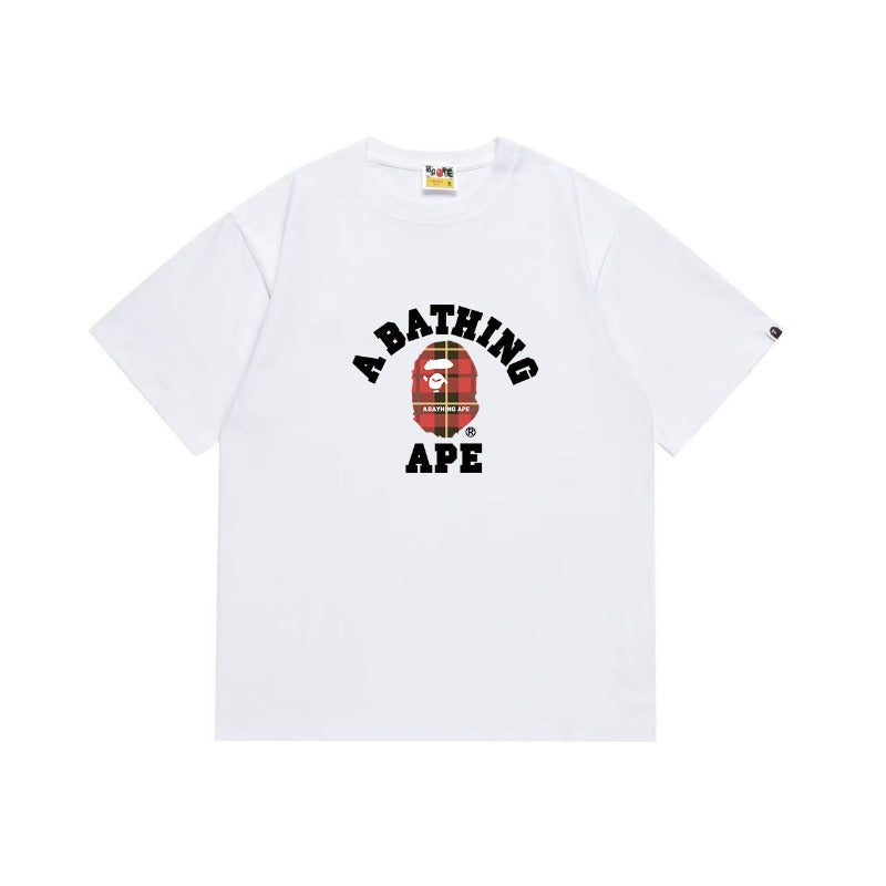 Bathing Shark and ape head print T Shirts NextBlock