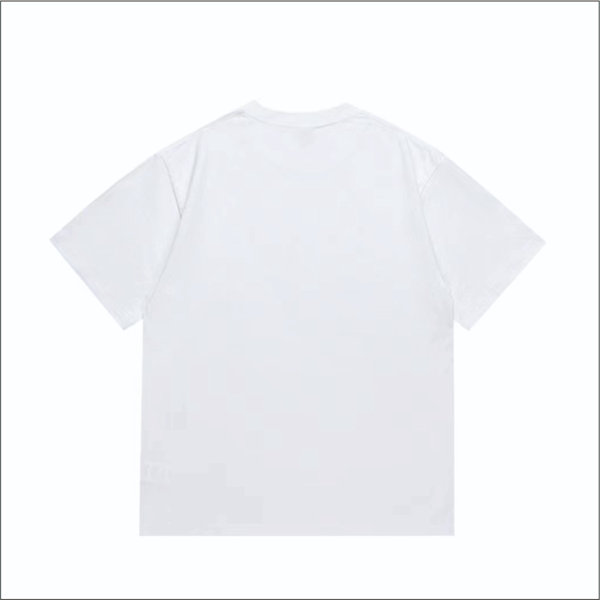 Bathing Shark and ape head print T-Shirt NextBlock