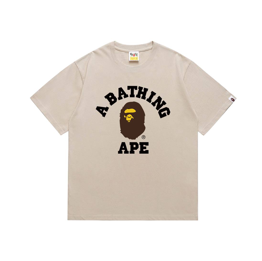 Bathing Shark and ape head print T Shirts NextBlock