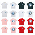 Bathing Shark and ape head print T-Shirt NextBlock
