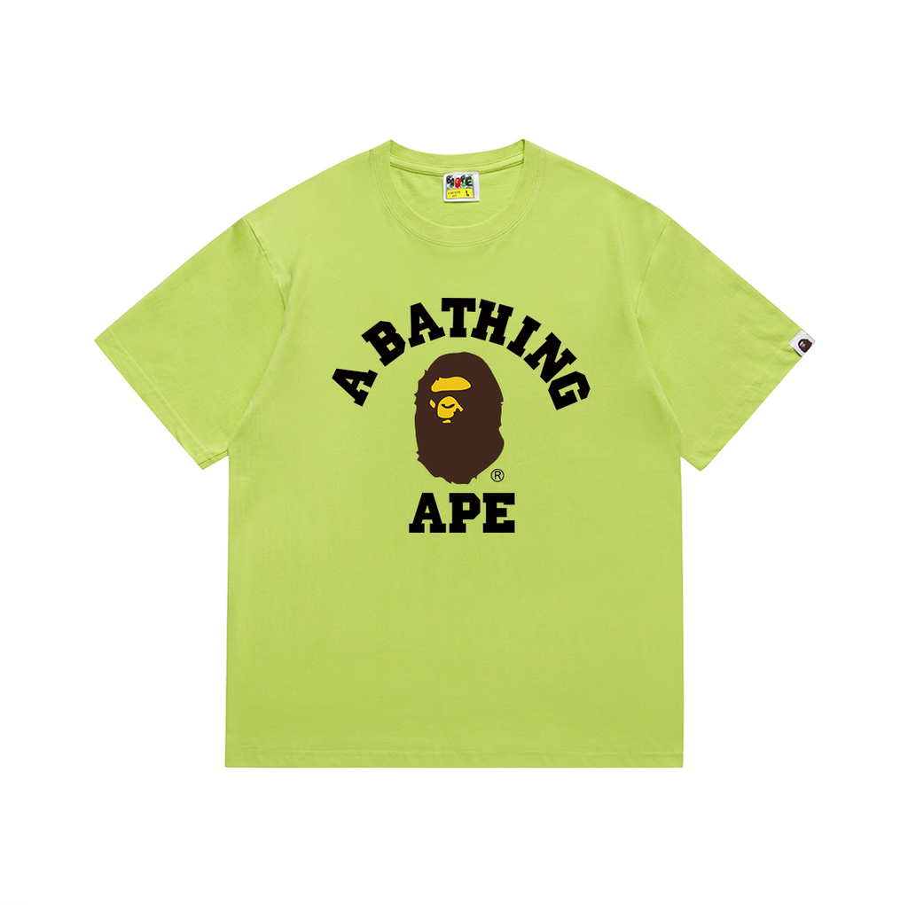 Bathing Shark and ape head print T Shirts NextBlock