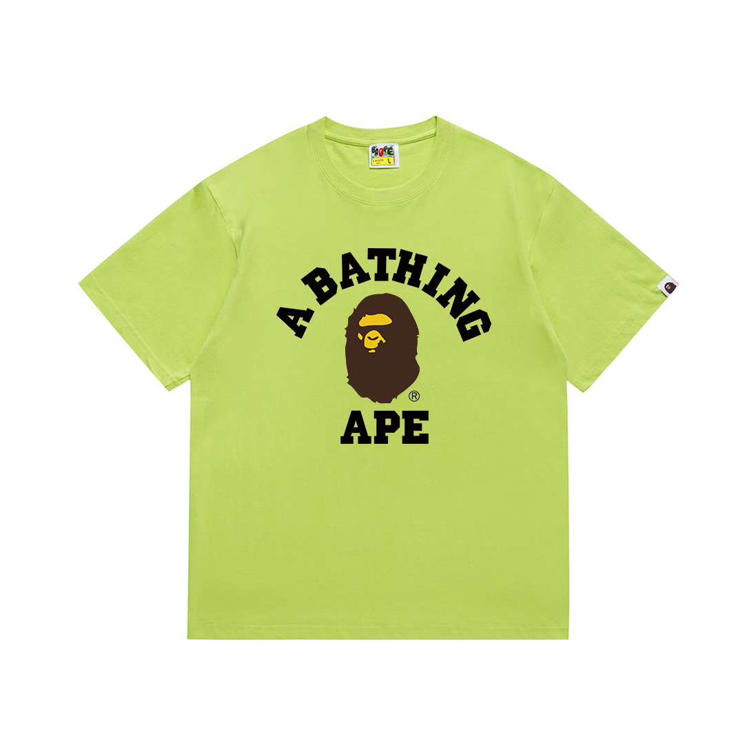 Bathing Shark and ape head print T Shirts NextBlock
