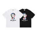 Bathing Shark and ape head print T Shirts NextBlock