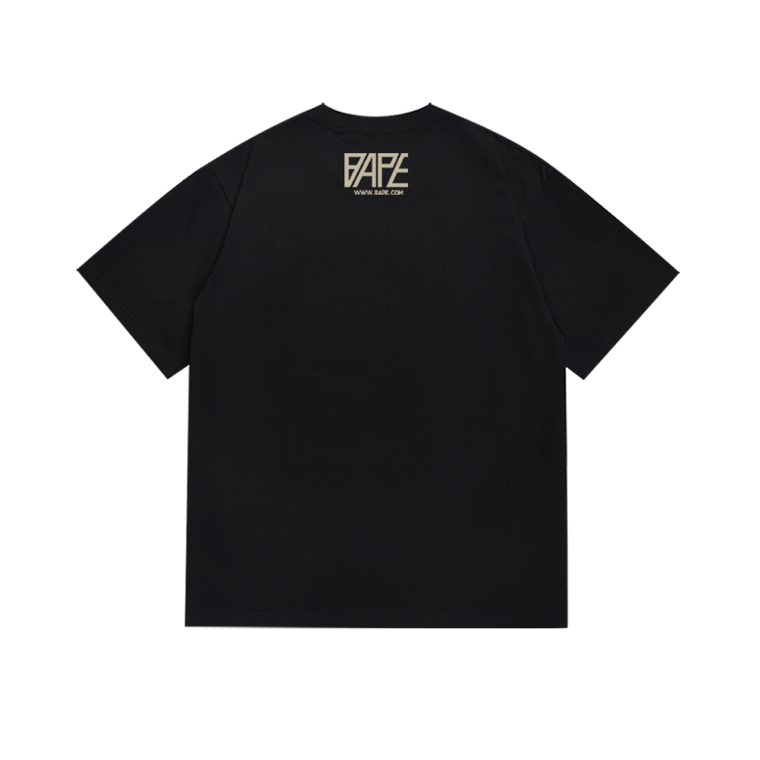 Bathing Shark and ape head print T-Shirt NextBlock