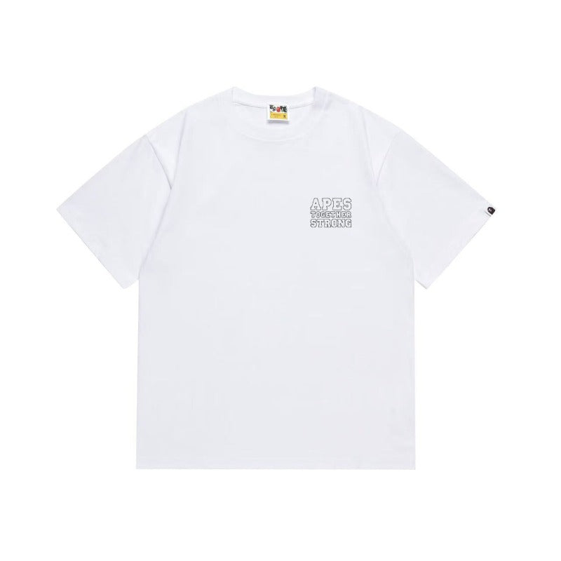 Bathing Shark and ape head print T Shirts NextBlock