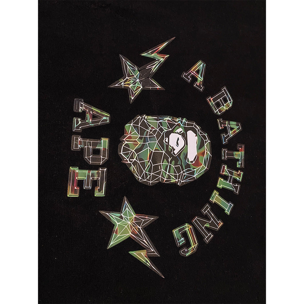 Bathing Shark and ape head print T Shirts NextBlock