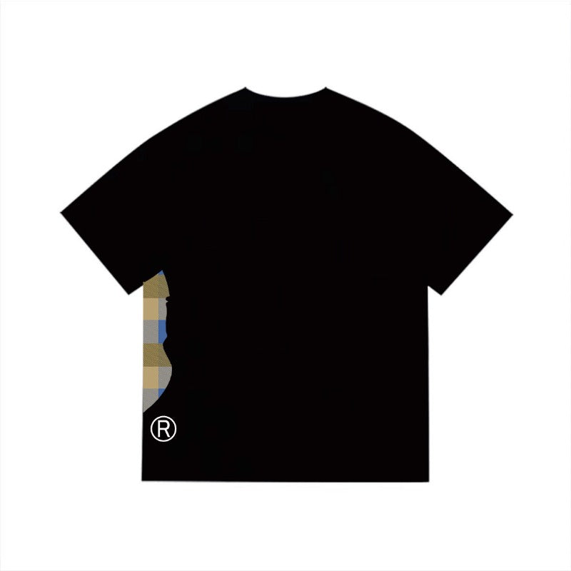 Bathing Shark and ape head print T Shirts NextBlock