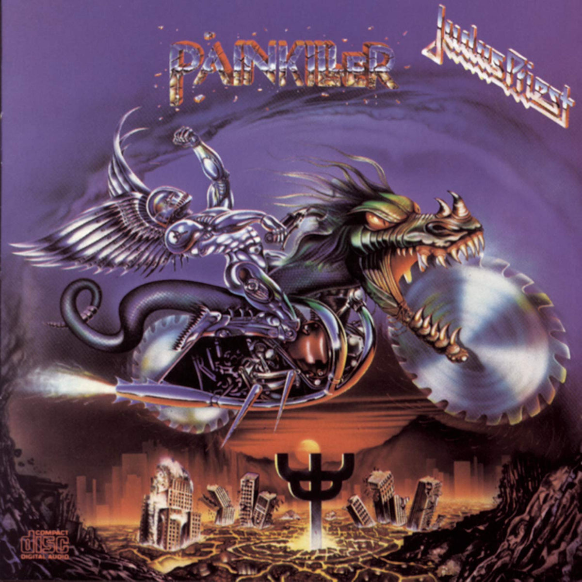[NAD25] Judas Priest - Painkiller (LP, blue marble vinyl)