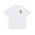 Bathing Shark and ape head print T-Shirt NextBlock