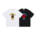Bathing Shark and ape head print T Shirts NextBlock