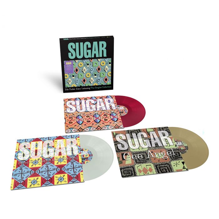 SALE: Sugar - File Under Easy Listening - The Singles (3xLP, red/clear/gold) was £55.99