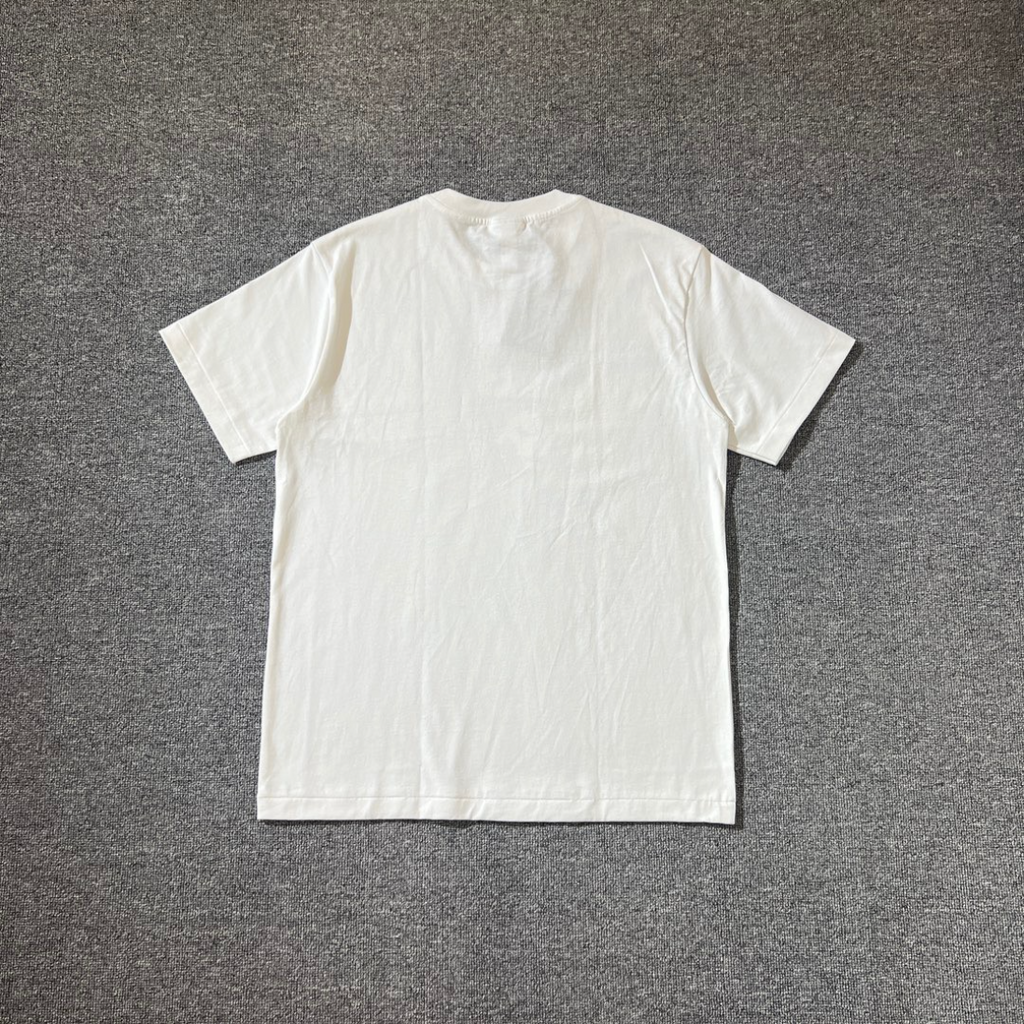 Bathing Shark and ape head print T-Shirt NextBlock