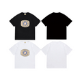 Bathing Shark and ape head print T-Shirt NextBlock