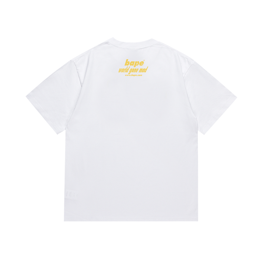 Bathing Shark and ape head print T-Shirt NextBlock