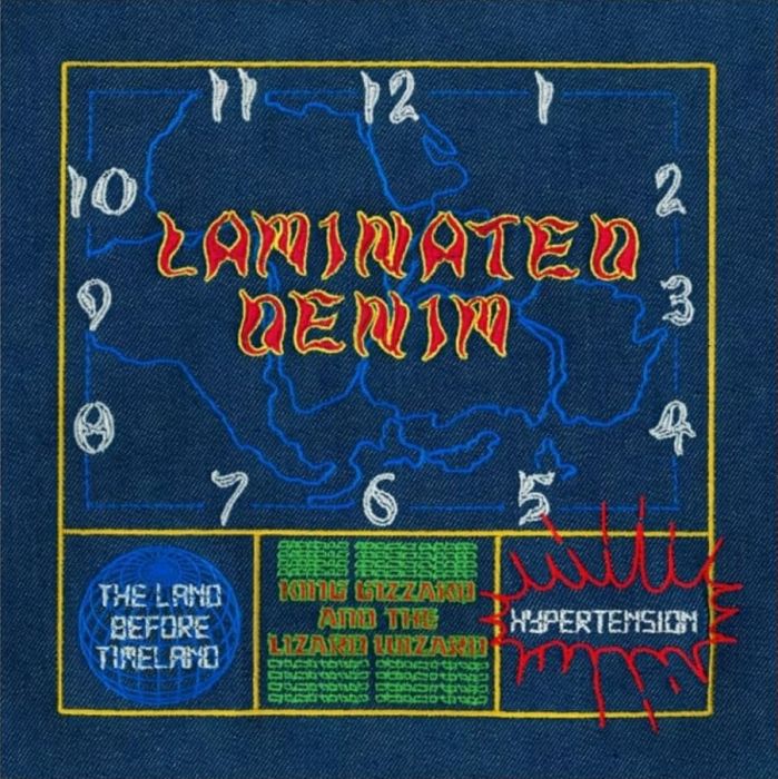 King Gizzard & The Lizard Wizard - Laminated Denim (LP, 'orange habanero' vinyl)