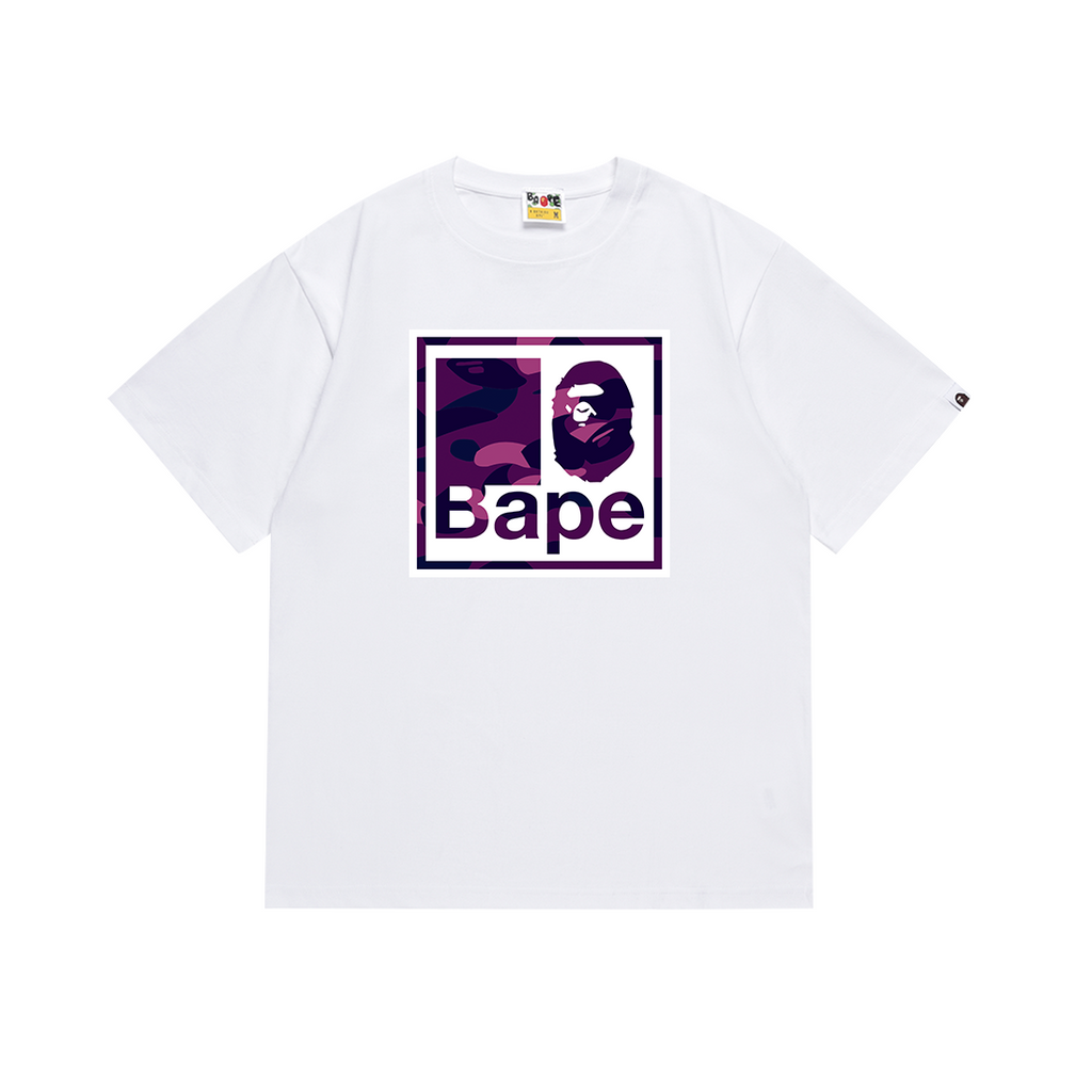Bathing Shark and ape head print T Shirts NextBlock