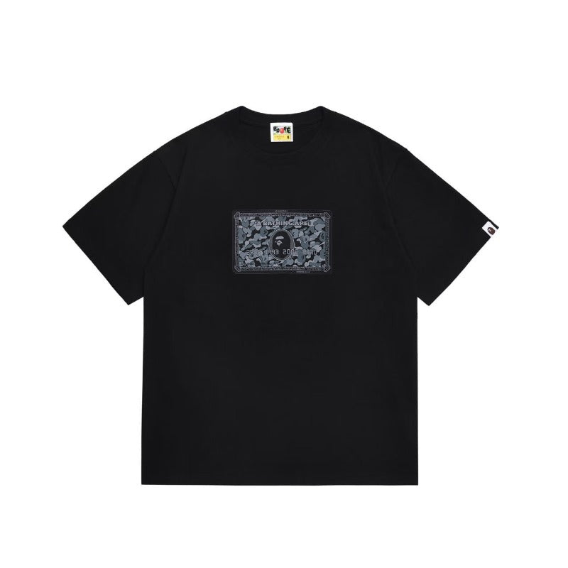 Bathing Shark and ape head print T Shirts NextBlock