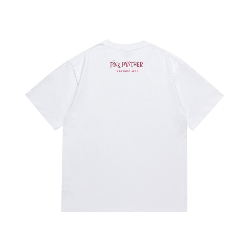 Bathing Shark and ape head print T-Shirt NextBlock