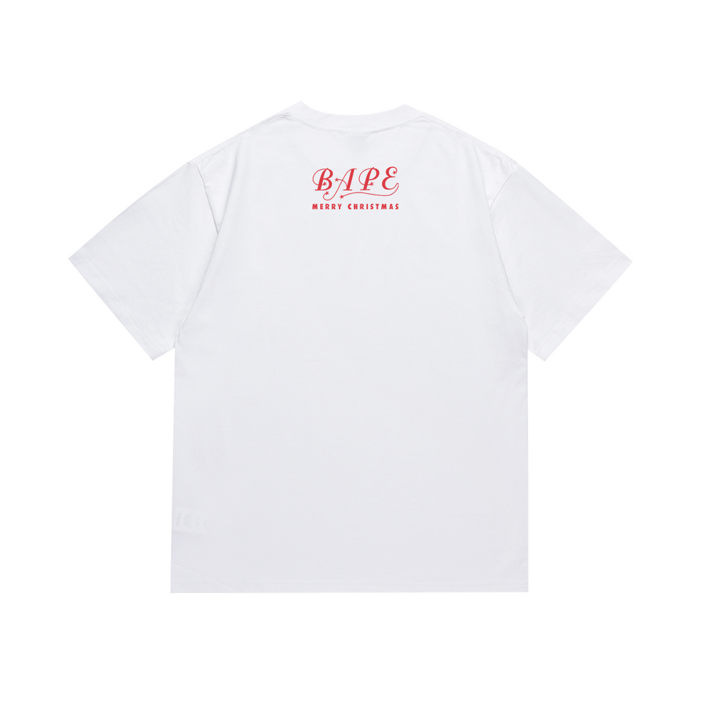 Bathing Shark and ape head print T Shirts NextBlock