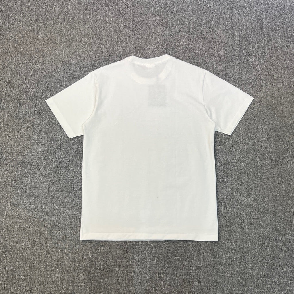 Bathing Shark and ape head print T-Shirt NextBlock