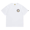 Bathing Shark and ape head print T-Shirt NextBlock
