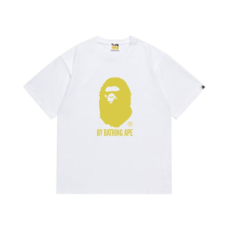 Bathing Shark and ape head print T Shirts NextBlock