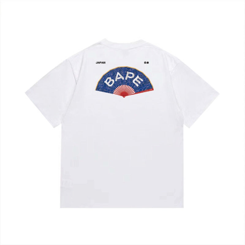 Bathing Shark and ape head print T Shirts NextBlock