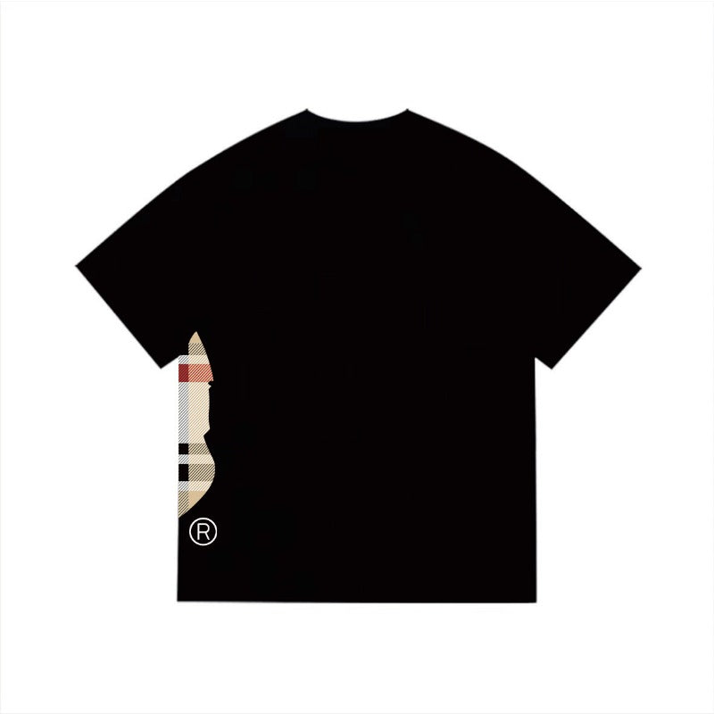 Bathing Shark and ape head print T Shirts NextBlock