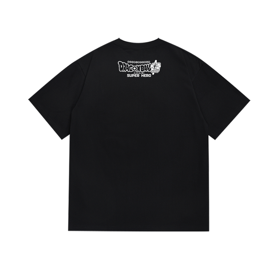 Bathing Shark and ape head print T-Shirt NextBlock
