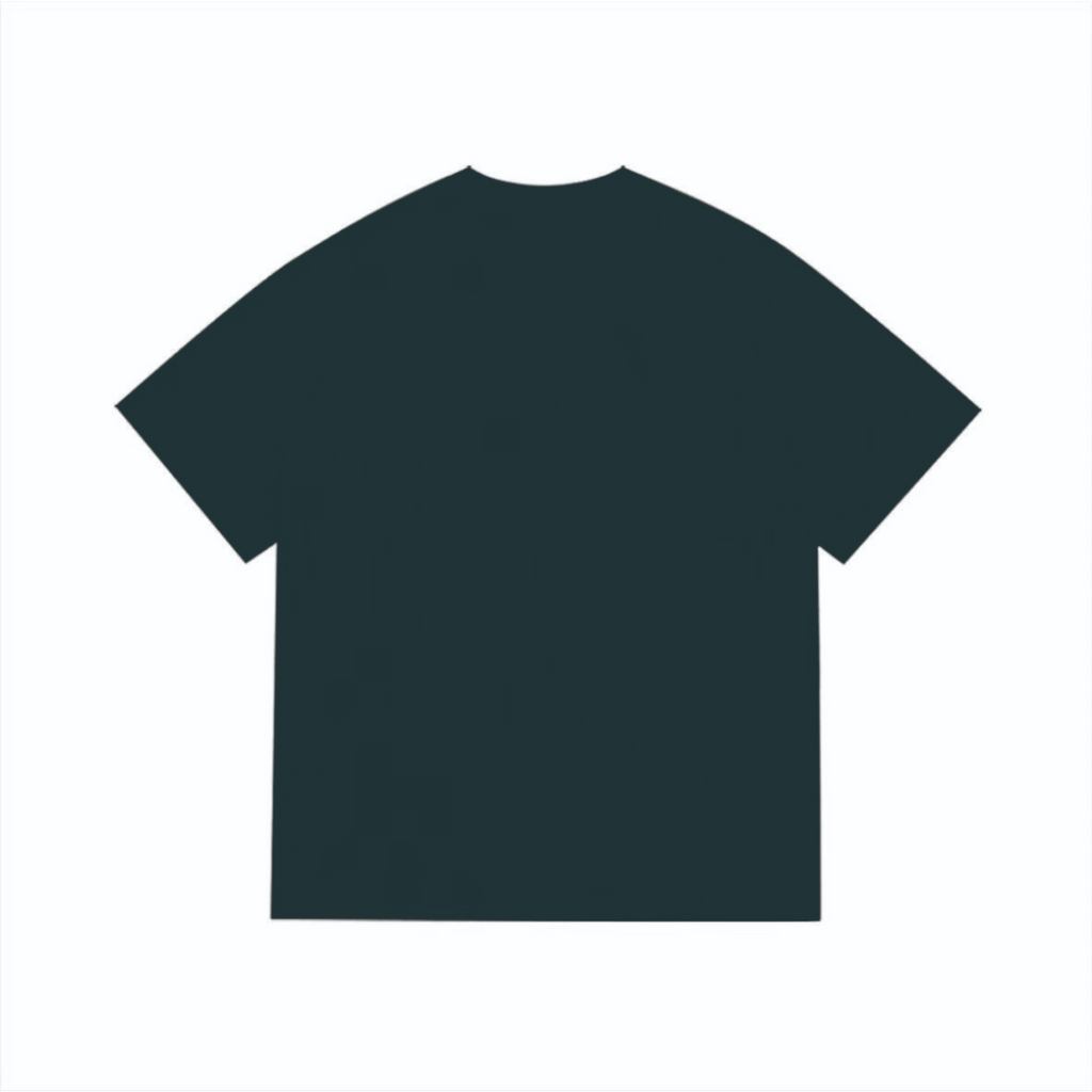Bathing Shark and ape head print T-Shirt NextBlock