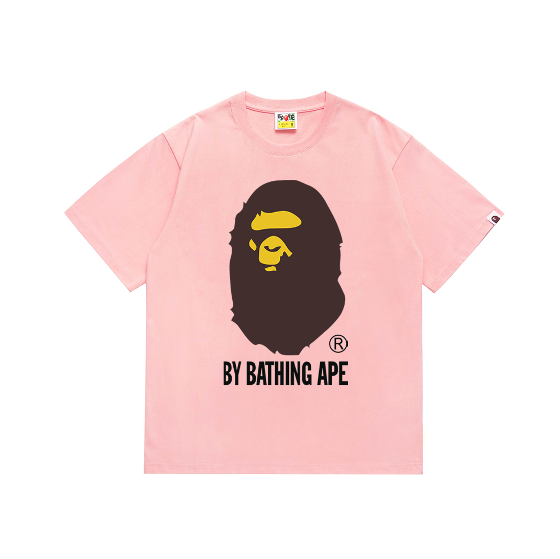 Bathing Shark and ape head print T Shirts NextBlock