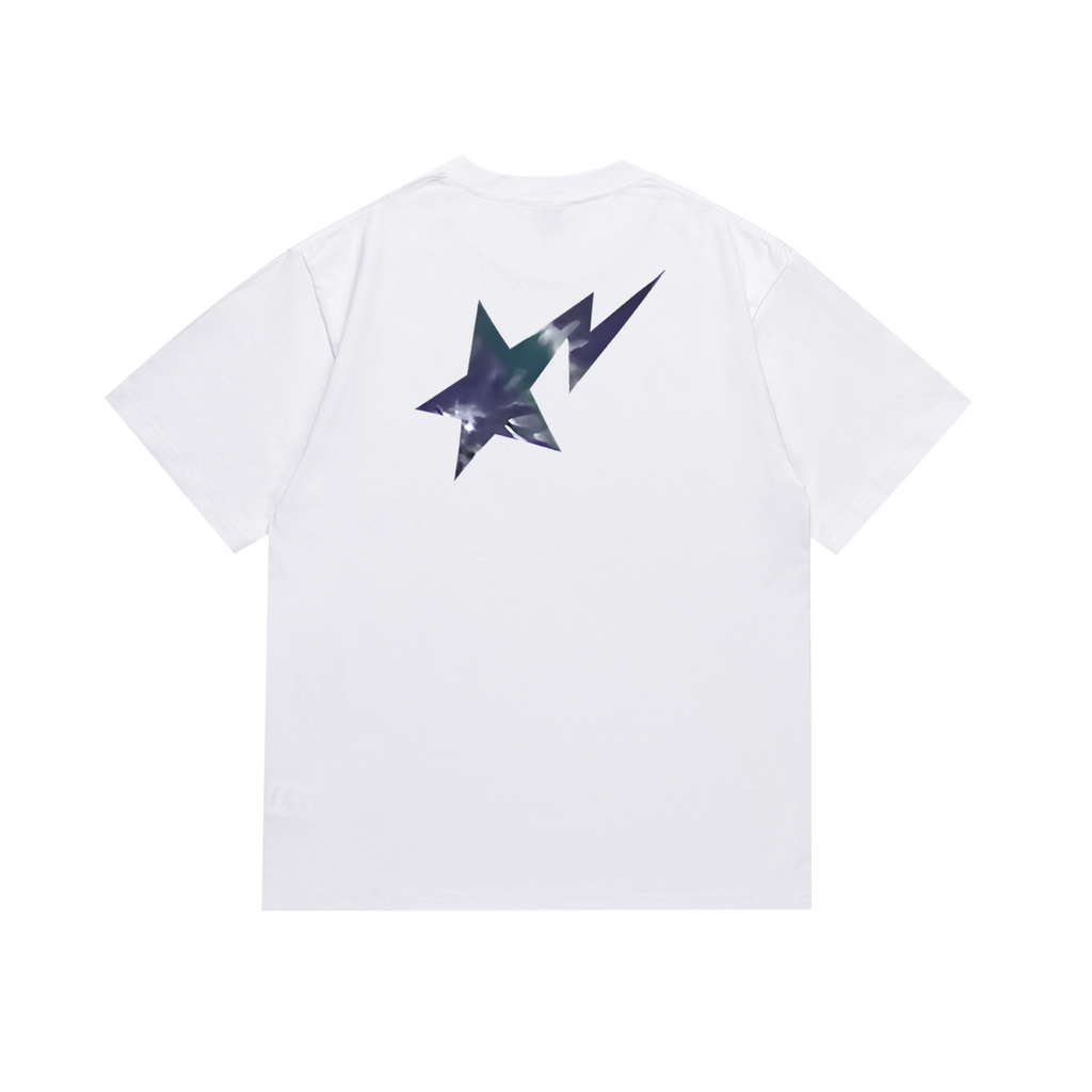 Bathing Shark and ape head print T Shirts NextBlock