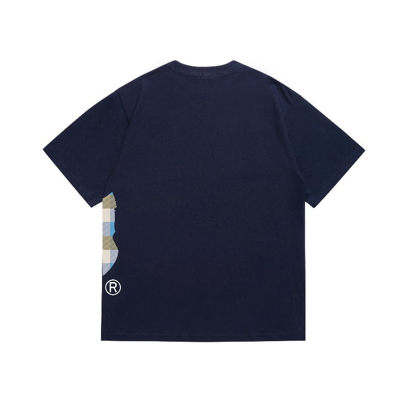 Bathing Shark and ape head print T Shirts NextBlock