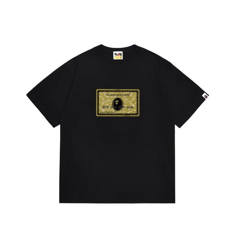 Bathing Shark and ape head print T Shirts NextBlock